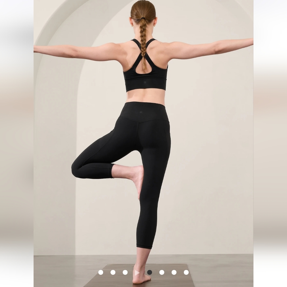 Athleta Capri Yoga Pants, Size Med